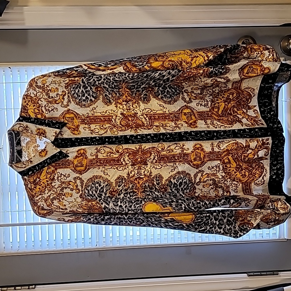 100% silk shirt